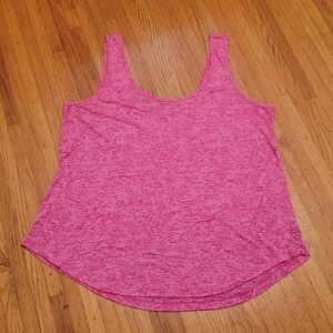 Torrid, Hot Pink, Burnout Knit Sleeveless Active Tank top, size 3